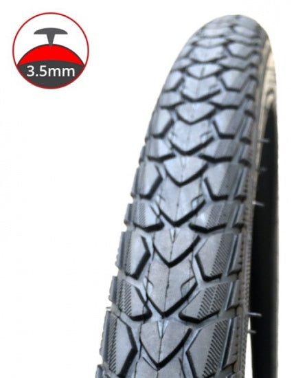 Buitenband 28 x 1.75 (47-622) reflectie zwart