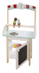 ijskraam junior 52 x 3 x 13 cm hout/polyester 10-delig