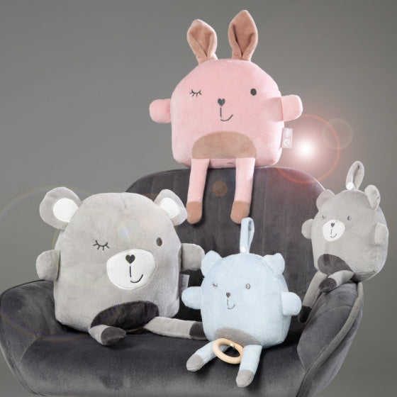 muziekdoos Lil Cuties 20 cm licht blauw