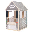speelhuis Stars junior 94,5 x 82,5 x 128 cm hout grijs