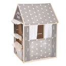 speelhuis Stars junior 94,5 x 82,5 x 128 cm hout grijs