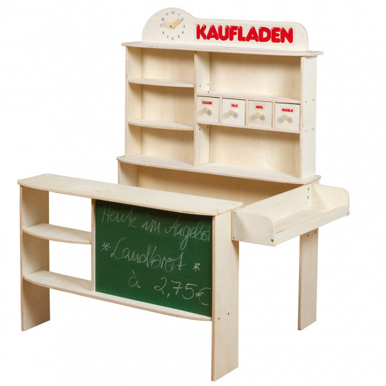 verkoopstand junior 100 x 78 x 120 cm hout lichtbruin