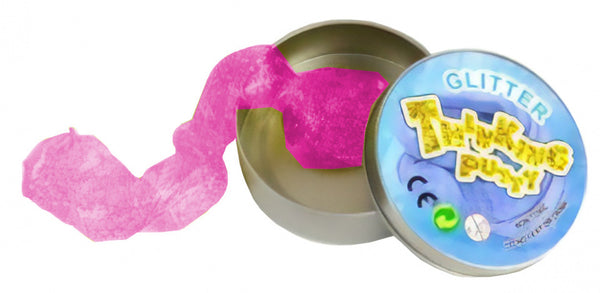 slijm Thinking Putty Glitter roze