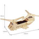 3D-modelbouw Boeing CH-47 hout 25 cm naturel 31-delig