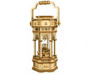 bouwpakket 3D Victorian Lantern 14 x 11,5 cm hout bruin