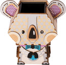 DIY bloempot houten koala 13,9 cm 47-delig