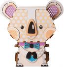 DIY bloempot houten koala 13,9 cm 47-delig