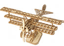 modelbouwpakket Airplane 21 x 12 cm hout 145-delig