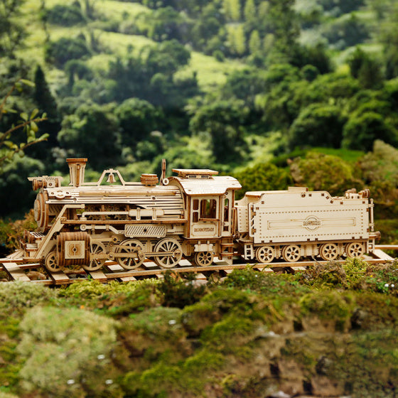modelbouwpakket Prime Steam Express hout 308-delig