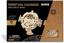 modelbouwset Perpetual Calendar 17,5 cm hout 26-delig
