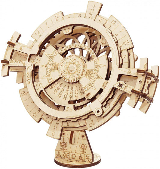 modelbouwset Perpetual Calendar 17,5 cm hout 26-delig