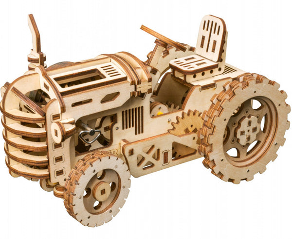modelbouwpakket Tractor 24 x 12 cm hout 135-delig