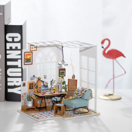 Soho Tijd DGM01 modelbouw Poppenhuis met LED licht