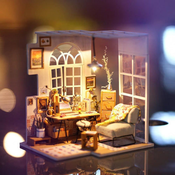 Soho Tijd DGM01 modelbouw Poppenhuis met LED licht