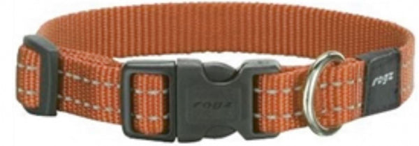 Rogz For Dogs Snake Halsband Oranje 16 MMX26-40 CM