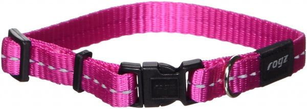 Rogz For Dogs Nitelife Halsband Roze 11 MMX20-32 CM