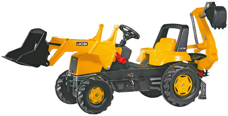 traptractor RollyJunior JCB geel