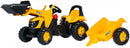 traptractor RollyKid JCB junior geel/zwart