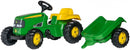 Rolly Toys  012190 RollyKid John Deere Tractor + Aanhanger