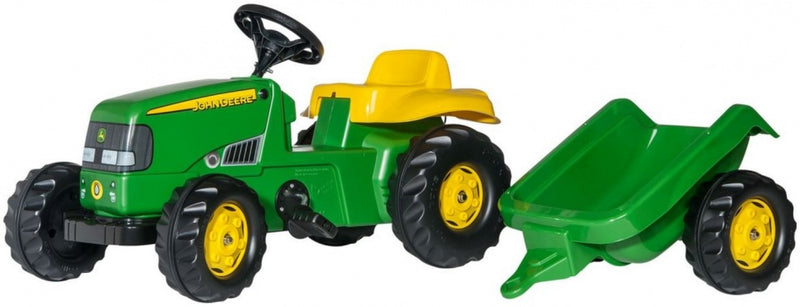 Rolly Toys  012190 RollyKid John Deere Tractor + Aanhanger