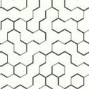 behang Peel and Stick Geometric 503 cm vinyl grijs