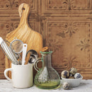 behang Peel and Stick Tin Tile 503 cm vinyl koper