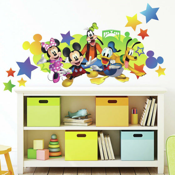 muursticker Disney Mickey & Friends vinyl 116-delig