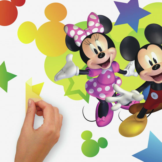 muursticker Disney Mickey & Friends vinyl 116-delig