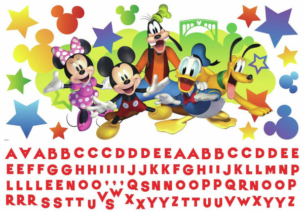 muursticker Disney Mickey & Friends vinyl 116-delig