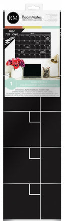 maandkalender krijtbord 43 x 61 cm zelfklevend zwart