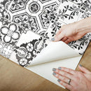 behang Peel and Stick Mediteran. 503 cm vinyl zwart