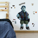 muursticker Barley junior 44 x 92 cm vinyl 28-delig