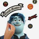 muursticker Barley junior 44 x 92 cm vinyl 28-delig