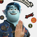 muursticker Barley junior 44 x 92 cm vinyl 28-delig