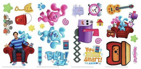 muursticker Blue's Clues junior vinyl 23-delig