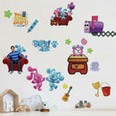 muursticker Blue's Clues junior vinyl 23-delig