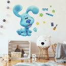 muursticker Blue's Clues junior vinyl blauw 13-delig