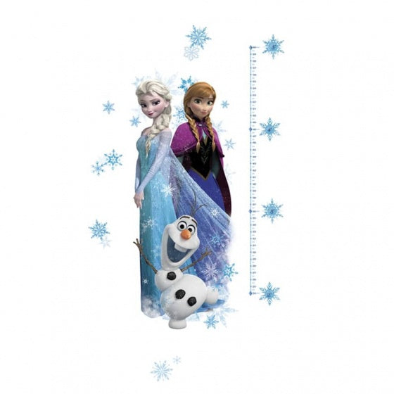 muursticker groeimeter Frozen vinyl 98 x 42 cm