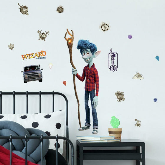 muursticker Ian junior 44 x 92 cm vinyl 28-delig