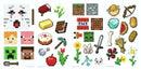 muursticker Minecraft junior vinyl 38-delig