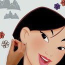 muursticker Mulan junior 42 x 126 cm vinyl 37-delig