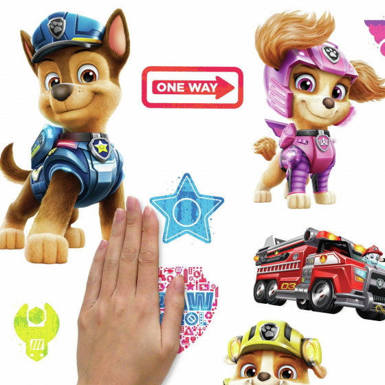 muursticker Paw Patrol Movie junior vinyl 28-delig