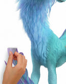 muursticker Raya & The Last Dragon vinyl 139-delig