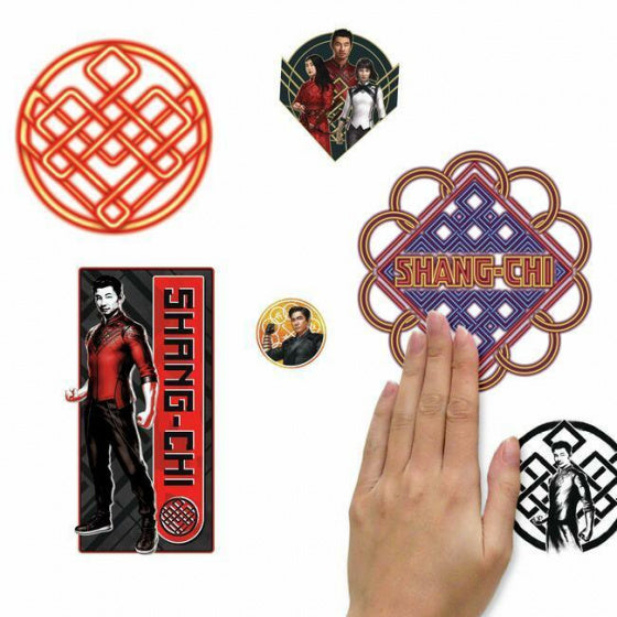 muursticker Shang-Chi junior 44 x 23 cm vinyl 17-delig