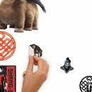 muursticker Shang-Chi junior 44 x 23 cm vinyl 17-delig