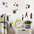 muursticker Shang-Chi junior 44 x 23 cm vinyl 17-delig