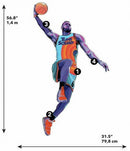 muursticker Space Jam LeBron junior vinyl 21-delig