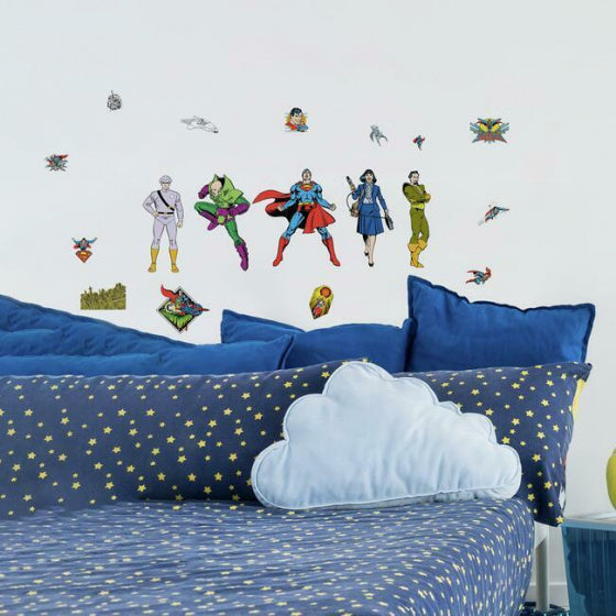 muursticker Superman Classic junior vinyl 29-delig