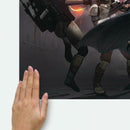 muursticker The Mandalorian 42,7 x 91,6 cm vinyl