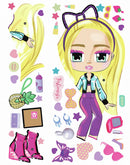 muurstickers LOL Boxy Girls Hazel 92,7 cm 41-delig